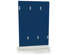 Premium lockers Z-shaped doors ALFORT AD 1920 x 1200 x 520